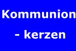 Kommunionkerzen