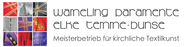 wameling paramente - Meisterbetrieb für kirchliche Textilkunst wameling paramente - Meisterbetrieb für kirchliche Textilkunst